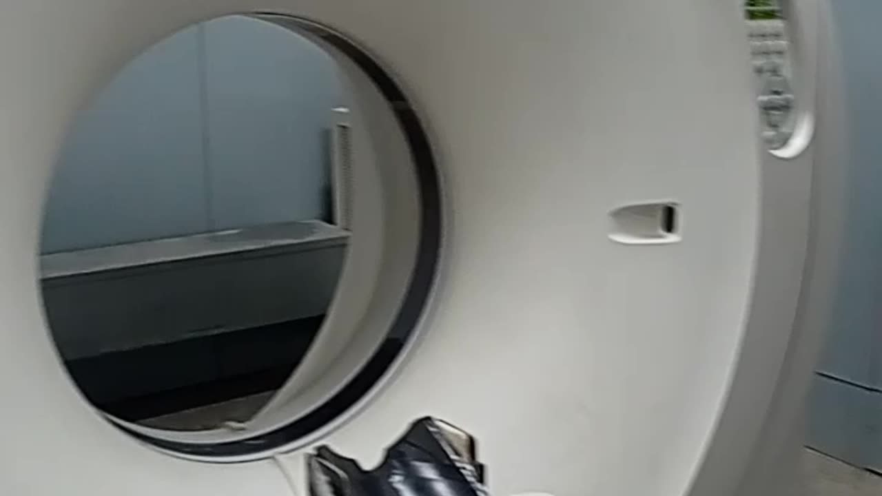 C t scan in room video