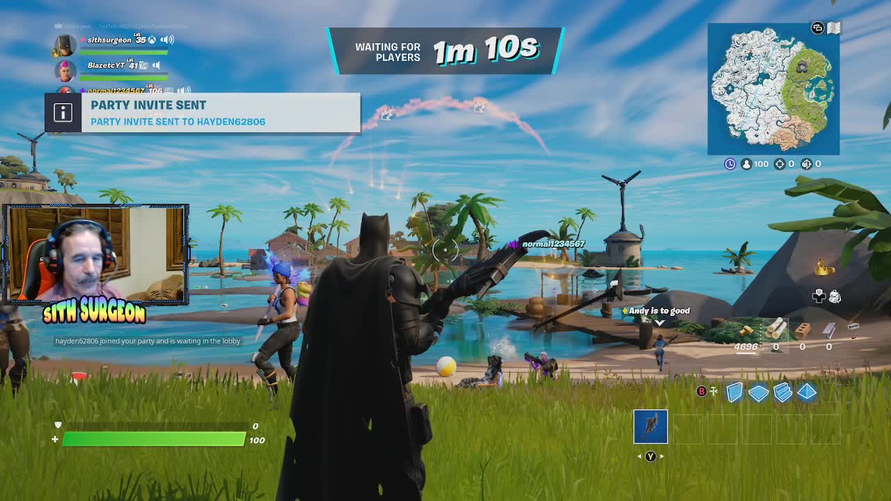 Sithsurgeon - Fortnite Live Stream. Fortnite with Viewers.