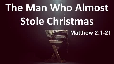 Sunday service: The man who almost stole Christmas