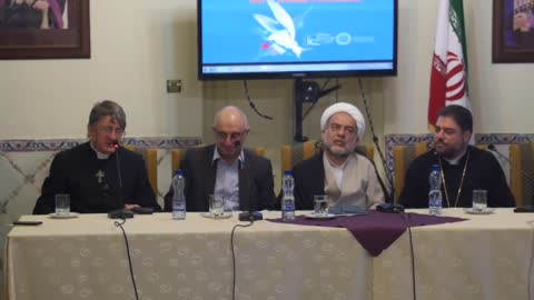 Father Dave Talks in Tehran, Iran.