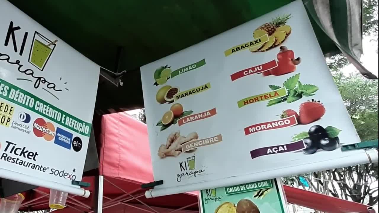 🍌 São Paulo, a cidade do caldo de cana - Comida Brasileira