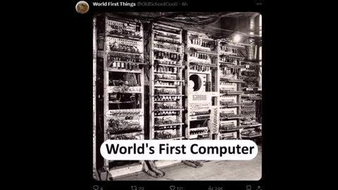 World's First Things - Computer