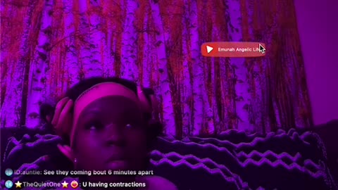- ANGELIC SOUL ; SAYS IT'D BE FUNNY IF SHE HAD HER BABY TOMORROW B/C THAT'S WHEN SHE LOST HER KIDS !