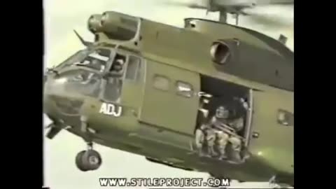 Helicopter accedent spot video