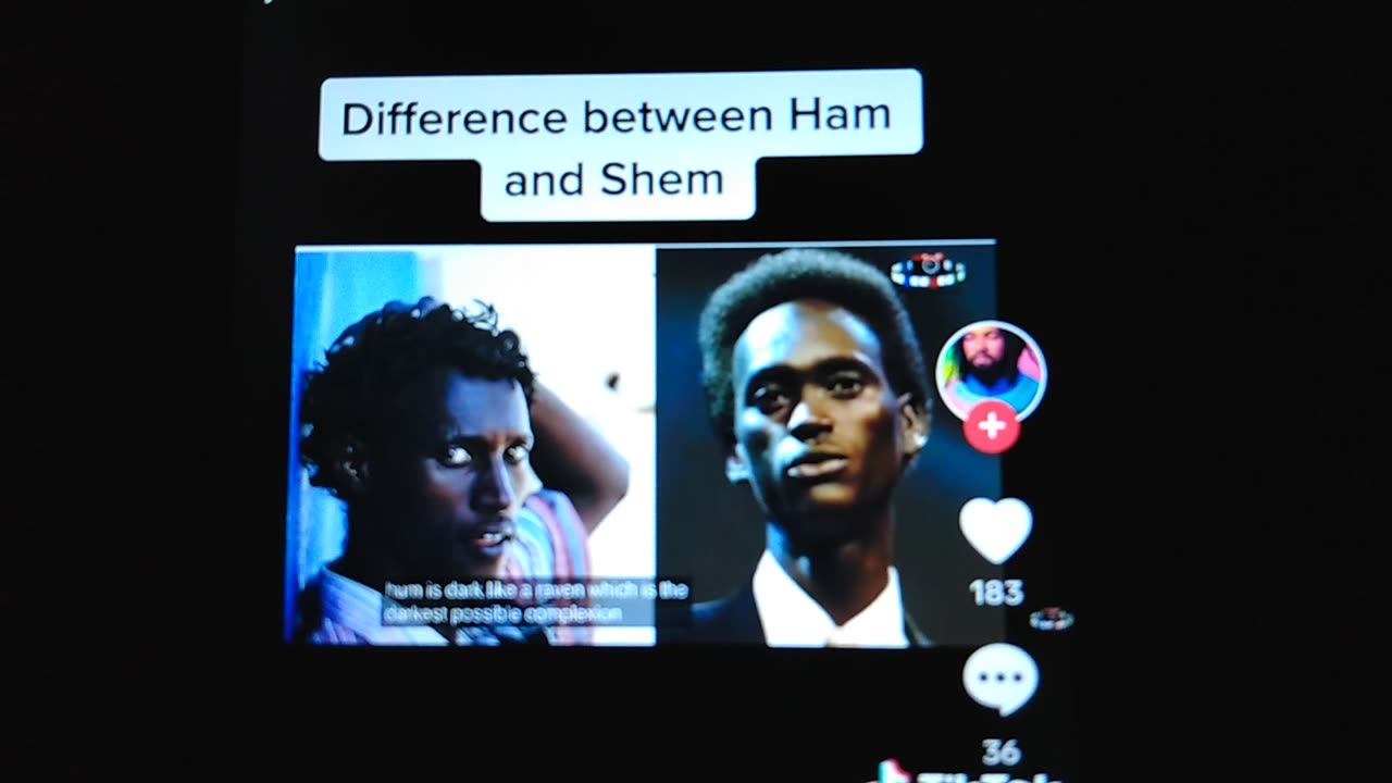 DIFFERENCE BETWEEN HAM AND SHEM- @zaiyahu