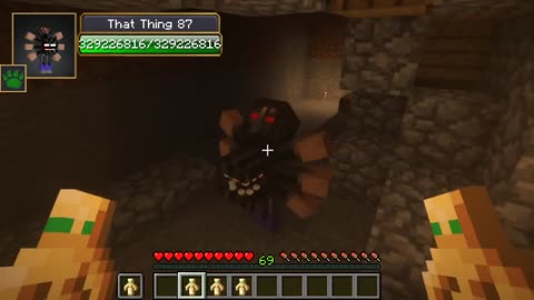 Herobrine vs all Сreepypasta mobs in minecraft part 310