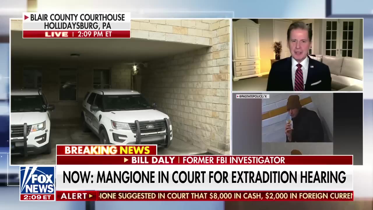 ‘Insult to the intelligence of the American people’ Suspected CEO killer enters extradition hearing