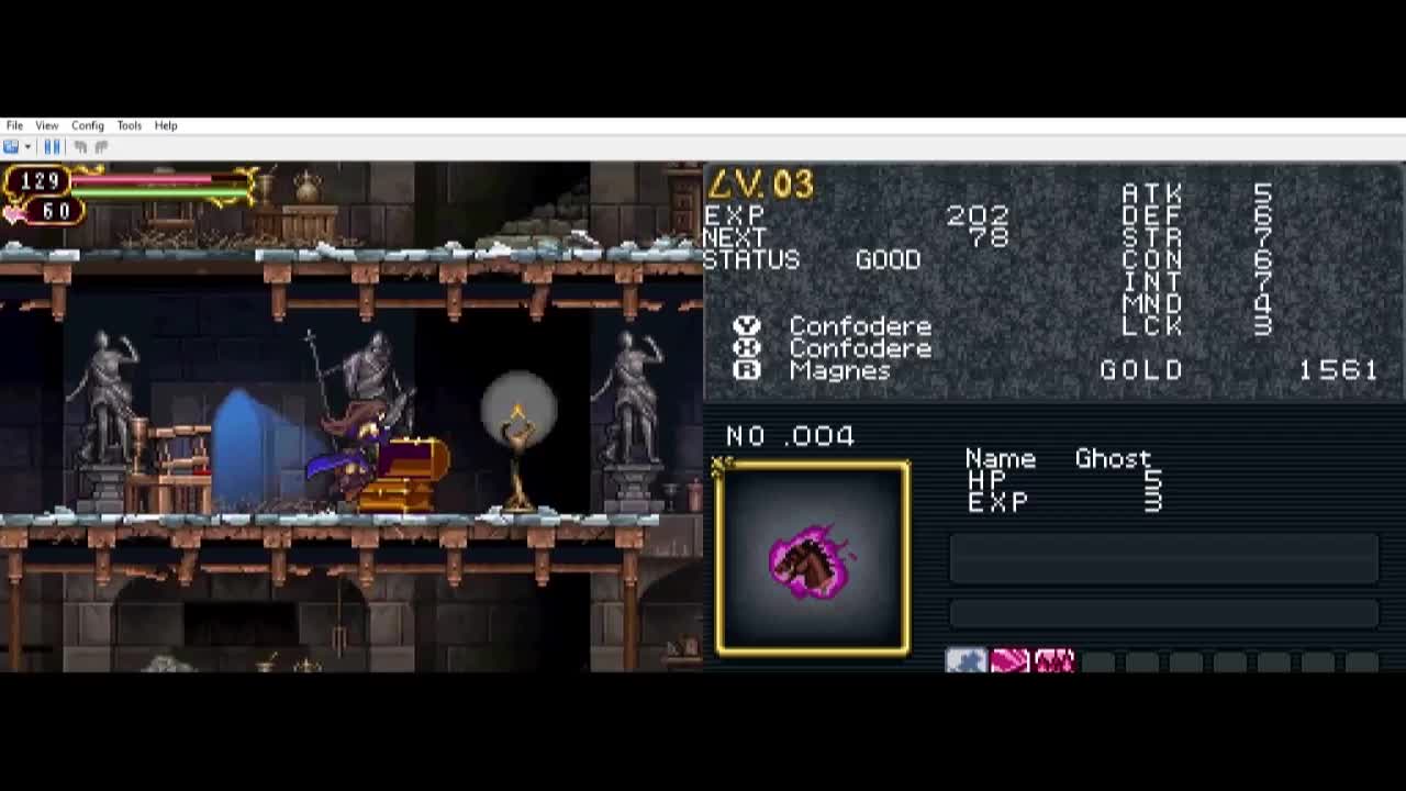 Castlevania - Order of Ecclesia 01 - The Monestary