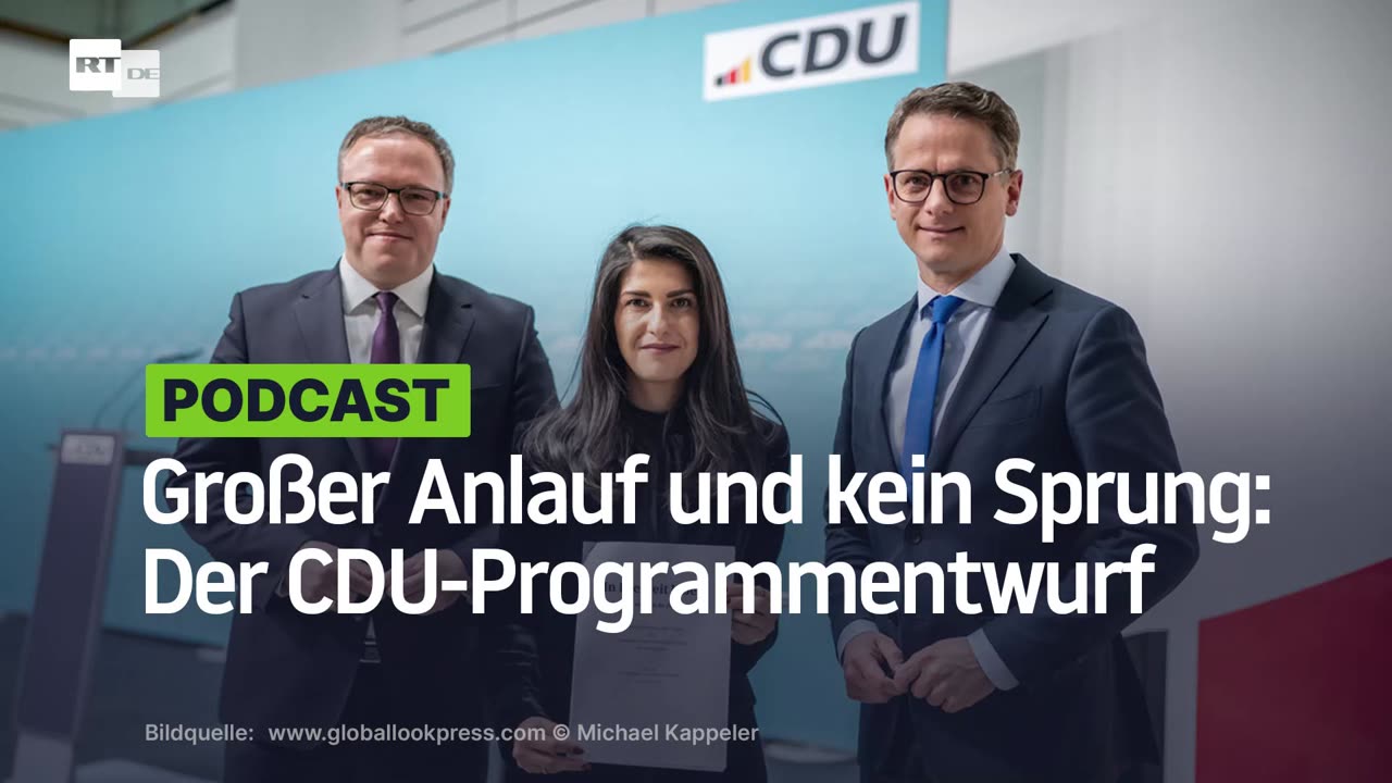 Großer Anlauf und kein Sprung: Der CDU-Programmentwurf