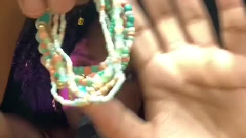 ASMR unpack bracelets 😚