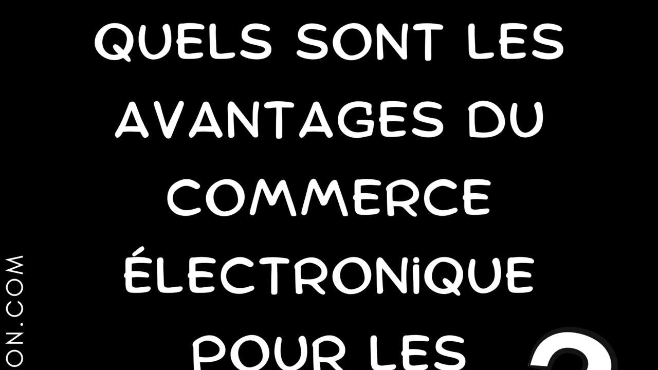 Quels sont les avantages du commerce électronique pour les entreprises