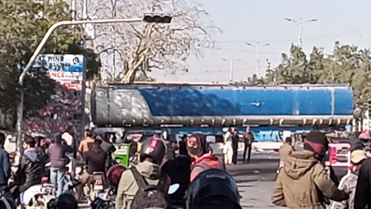 Strike in Karachi Pakistan