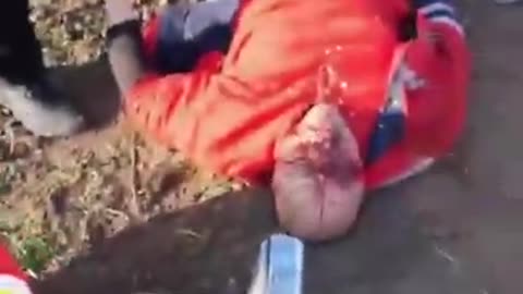 Russian invaders fired on an ambulance that was transporting the wounded in Kherson