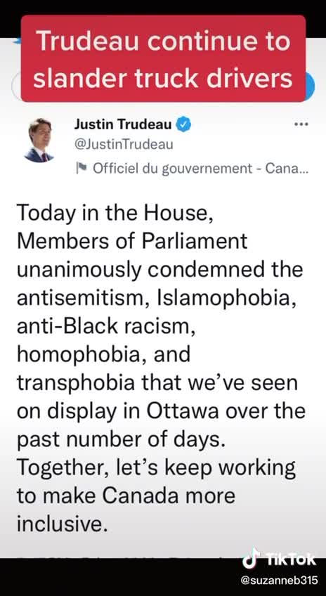 Trudeau Commands Nothing, Truckers Unite