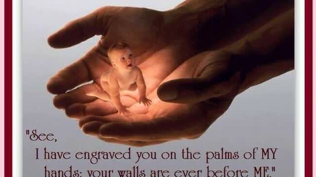 ON GOD'S PALMS B-252