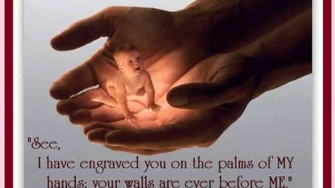 ON GOD'S PALMS B-252