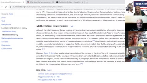 TACTICAL CIVICS ROUNDTABLE: UNRATIFIED AMENDMENTS TO THE CONSTITUTION SEASON 1 EPISODE 2