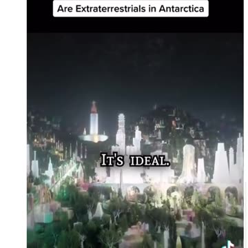 Are Extraterrestrials in Antarctica