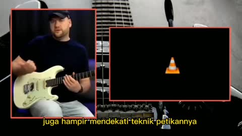 scary!!! This British professional guitarist is freaking out