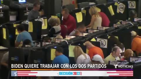 Biden está "dispuesto" a trabajar con "colegas" republicanos | Noticias Telemundo