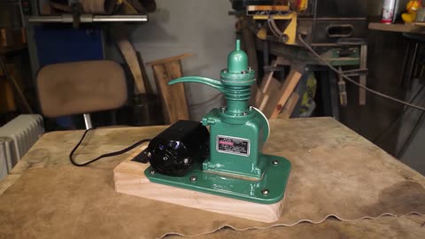 1950's Air Compressor Restoration --- AF invention