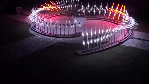 Amazing light show