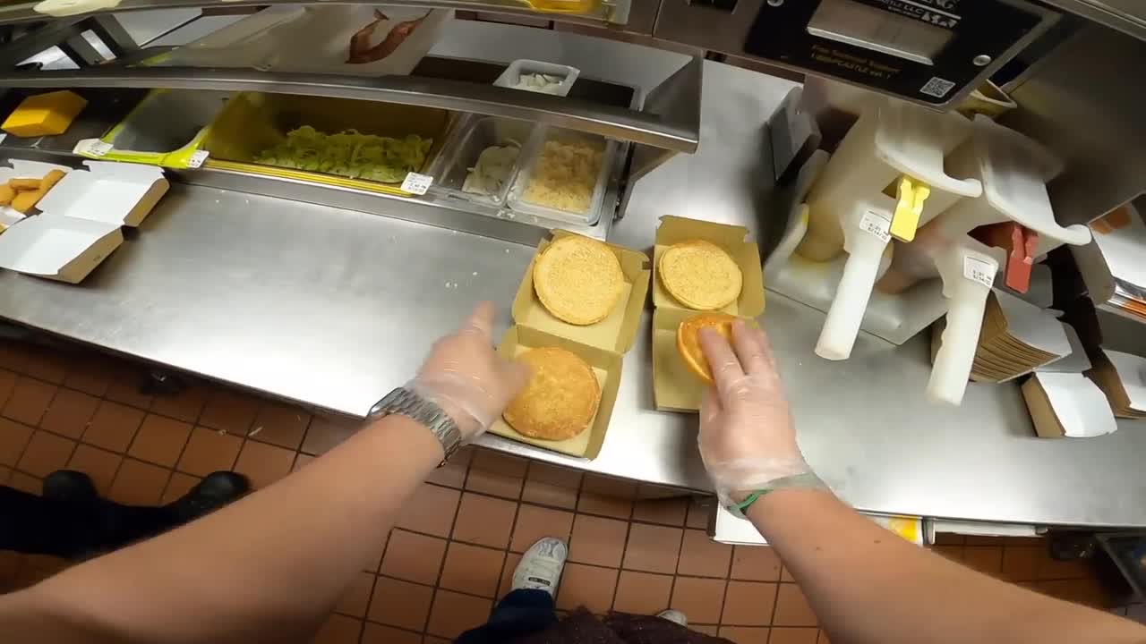 McDonald's POV- 5 Minutes of Lunch Rush