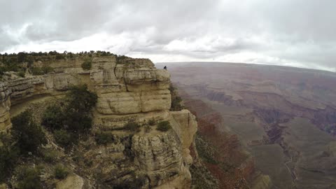 Grand Canyon Drone Selfie