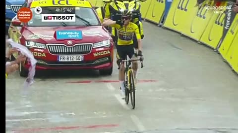 Jonás Vingegard gana la Etapa 7 / Criterium Du Dauphiné 2023.