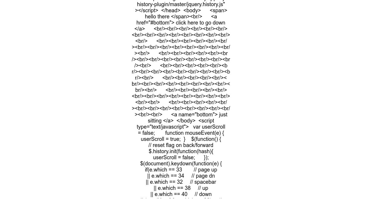 Detect whether scroll event was created by user
