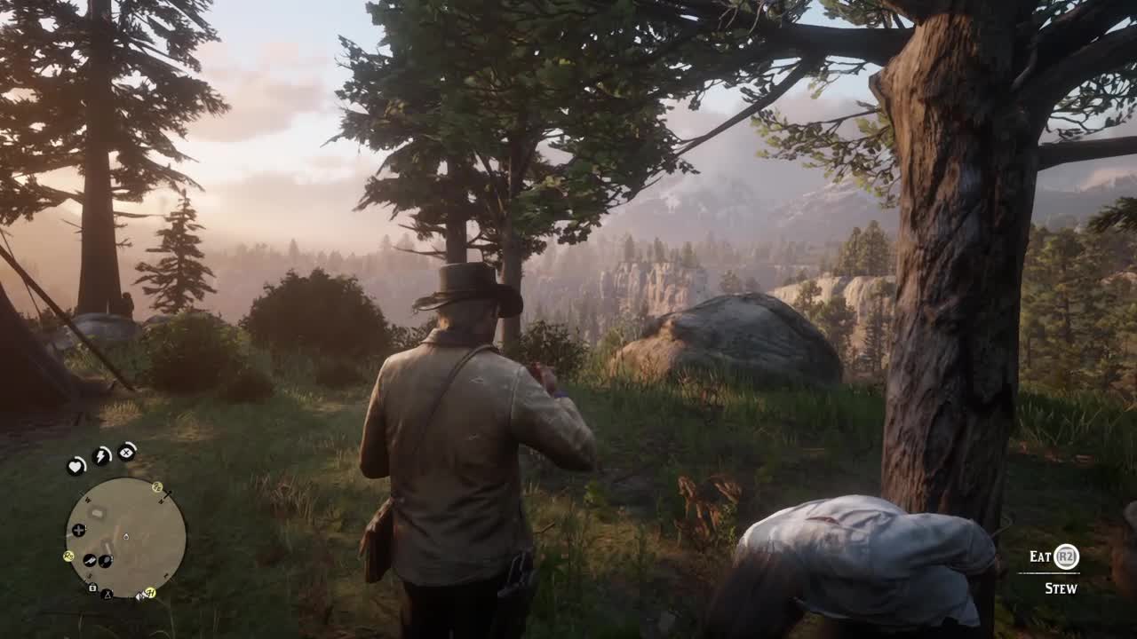 Red dead redemption 2 -- campsite 1