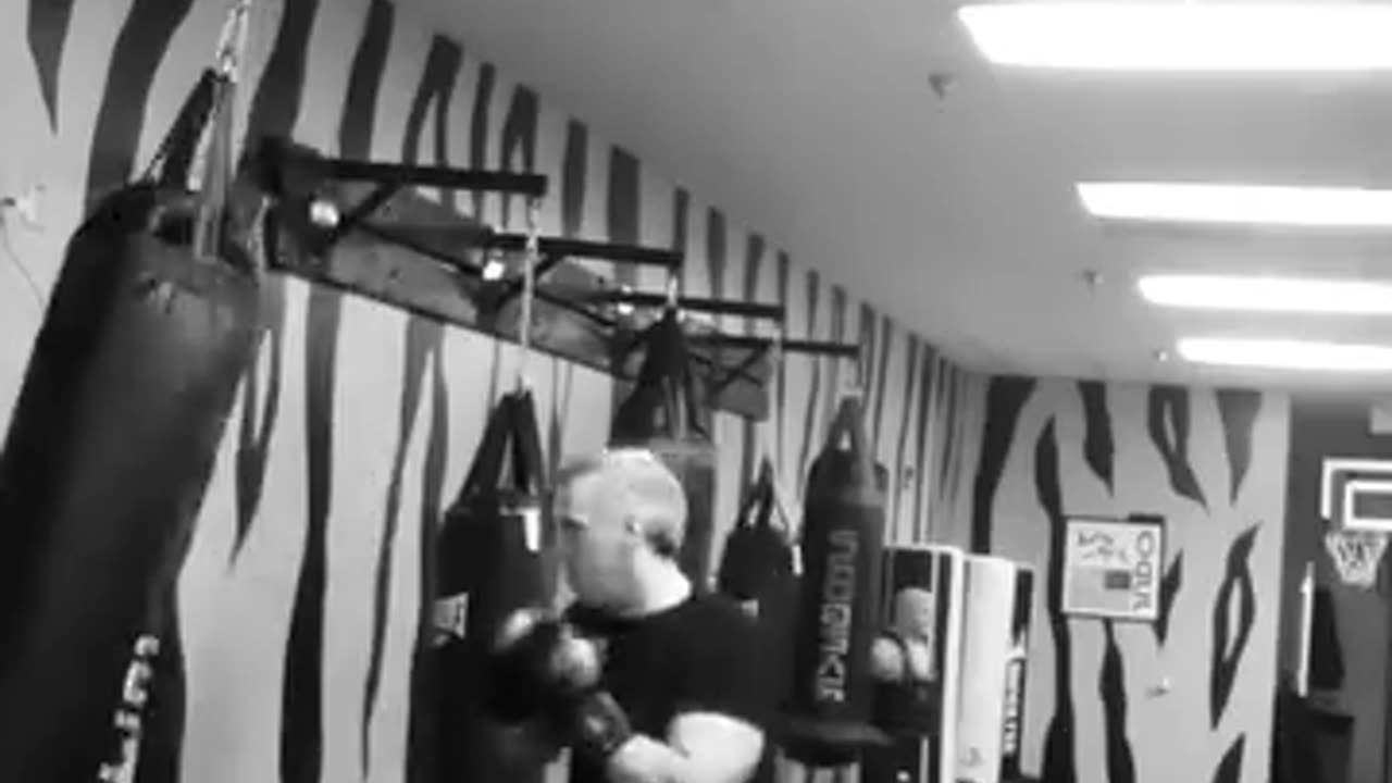 Working The Heavy Bag