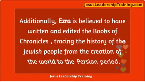 Ezra: Priest and Scribe Who Restored the Law