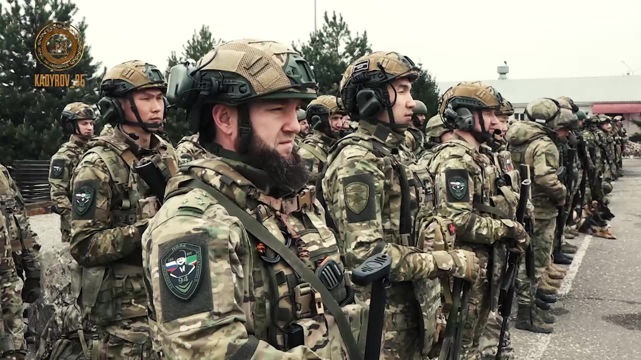 Famous Chechen Special Forces 94th Operational Regiment Of The 46th OBron SKO VNG