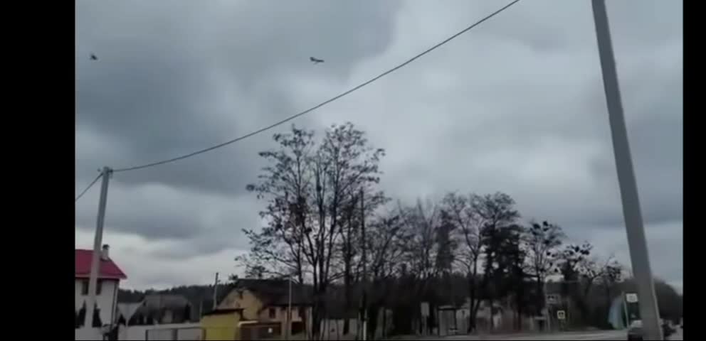 Russian fighter jet flying over ukarine capital kyiv| Russia ukarine war