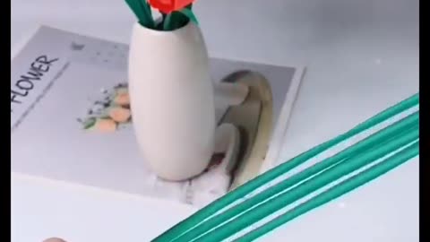 Transforming Straws into Tulip Flowers!