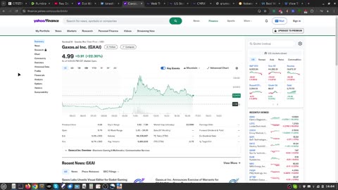 GXAI my stock trade of the day 12-10-2024