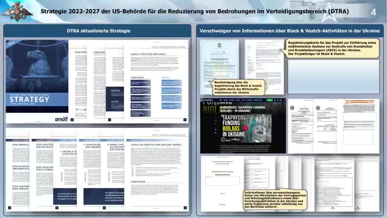 Ergebnisse über die militärisch-biologischen Aktivitäten der USA in der Ukraine