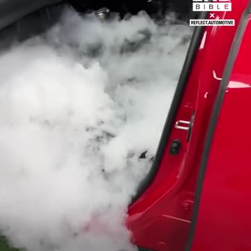 'Apparently dry ice is a fantastic way to kill mould and bad odours in your vehicle 😮💨