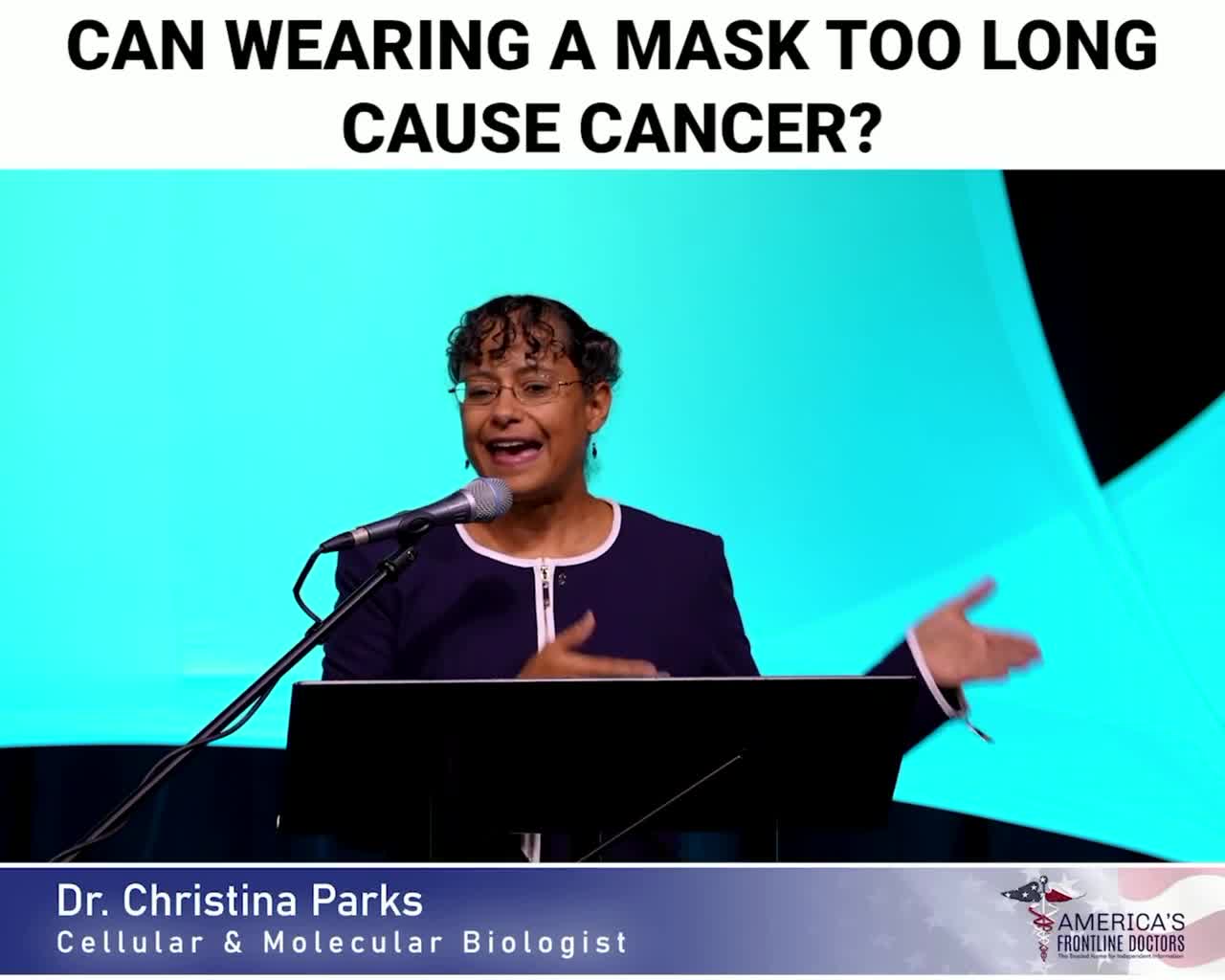WEARING MASK FOR TOO LONG CAN CAUSE CANCER