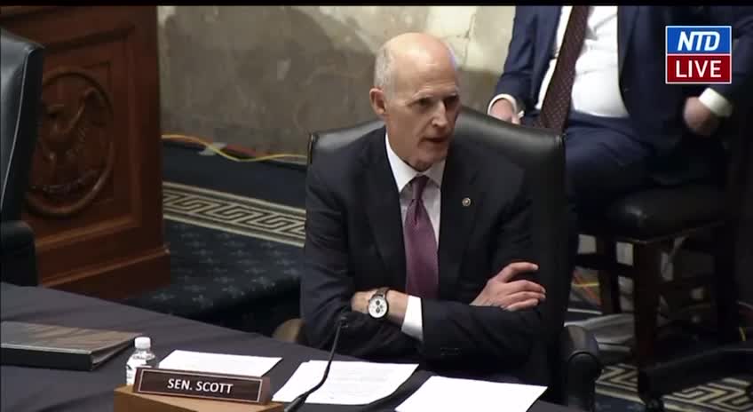 Senator Scott: Open Borders - CCP Operating in the U.S. - DOJ Politization