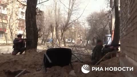 Ukraine War - Street fighting in Rubizhne