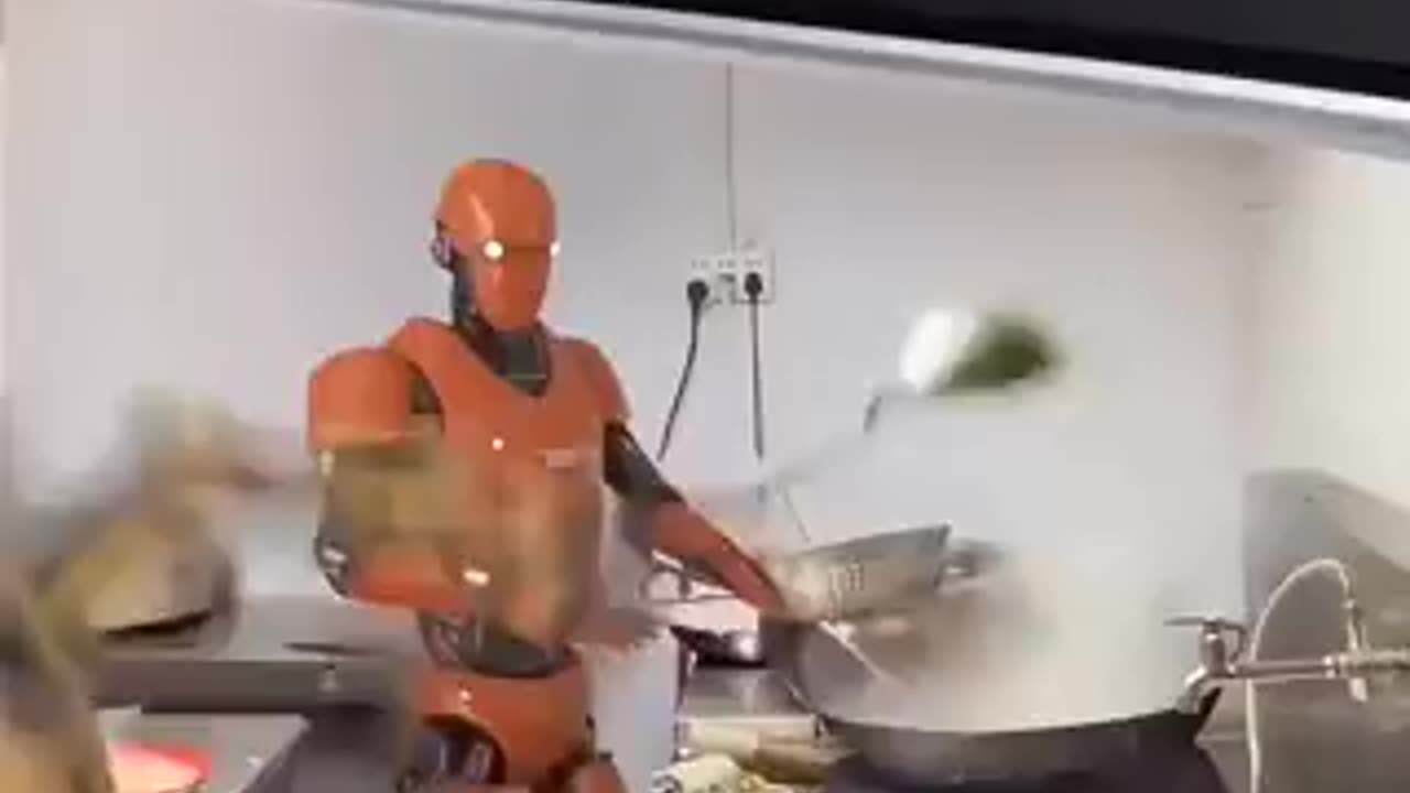 Creepy Robot Cooks