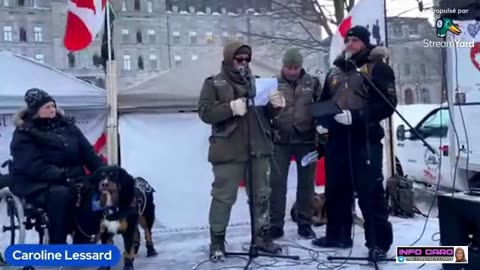 Parliament of Quebec February 17, 2023 Thanks from veterans - Remerciement des vétérans