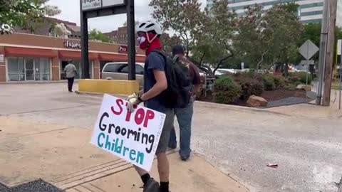 Based gentleman of Dallas marching through a sea of soy filled groomers like a bulldozer.