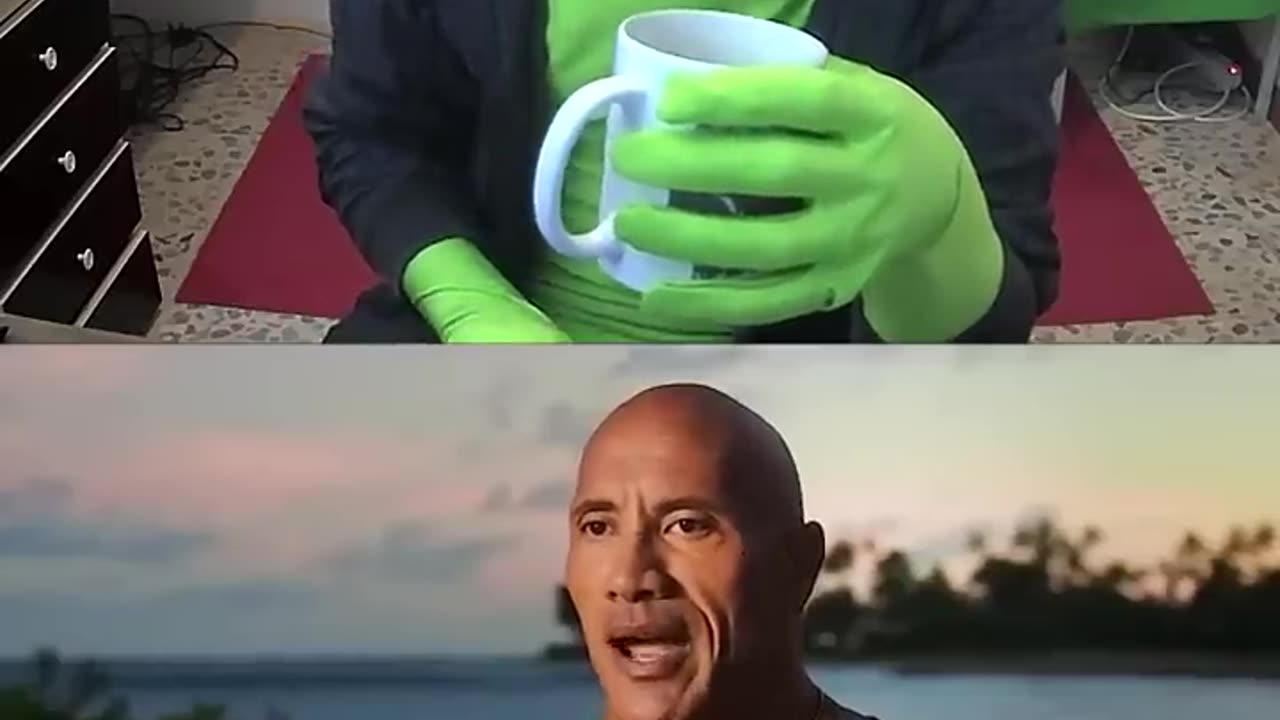 Mr. Green Removing CGI From 'The Rock’