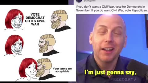 Normies don’t want a civil war, they just gathering supplies for us