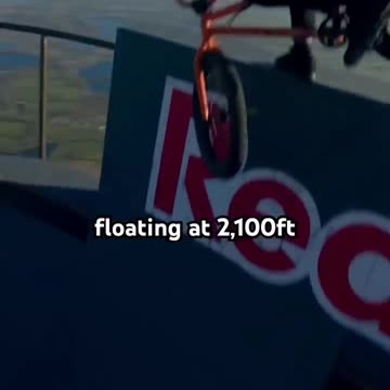 Flying Skate Park At 2100ft 😱😱| DON'T LOOK DOWN | RED BULL |HQ