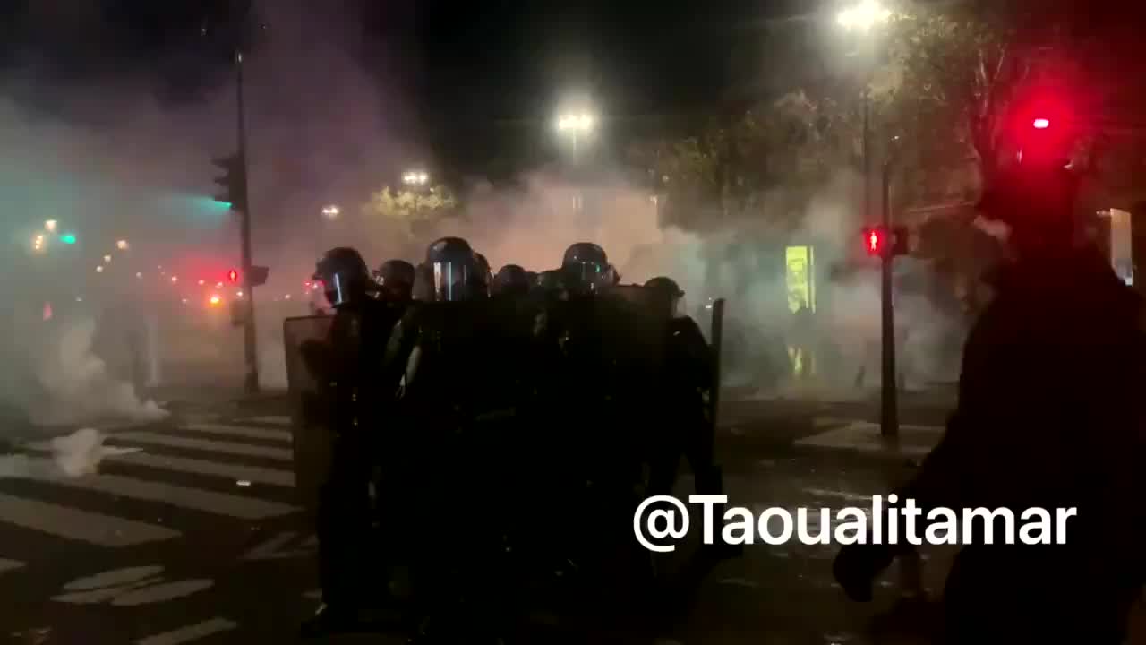 Frankreich demo