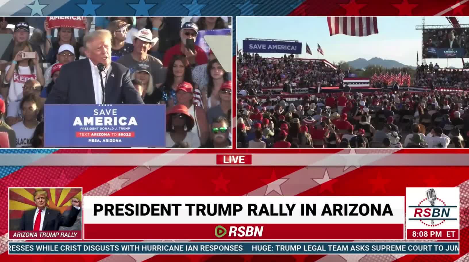 Trump questions if Biden even knows what MAGA means
